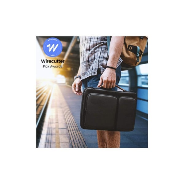 13 tommer etui til bærbar computer til ny tablet, vandafvisende notebooktaske Black