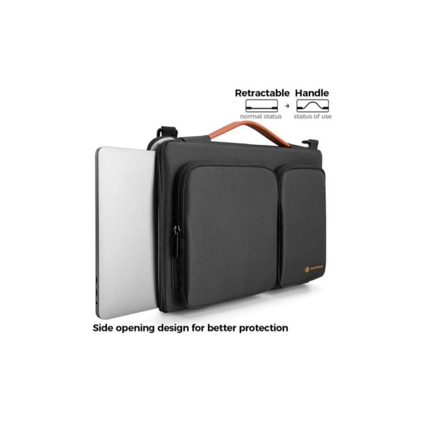 13 tommer etui til bærbar computer til ny tablet, vandafvisende notebooktaske Black