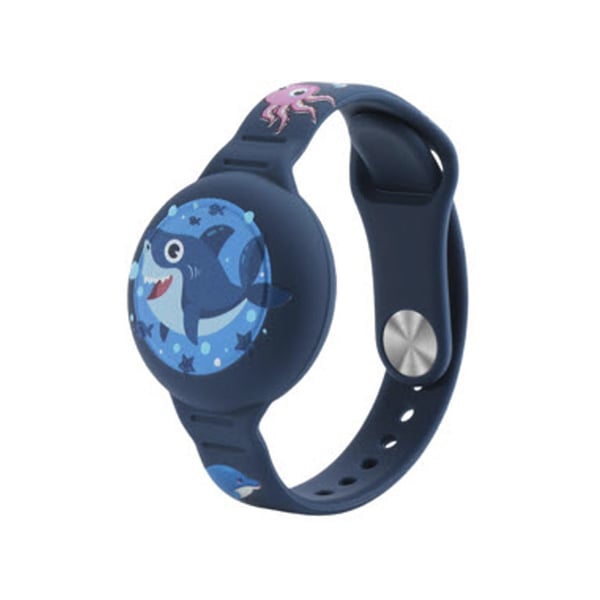 Armbånd Apple Airtag Børn Vandtæt Haj Blå Armbånd Apple Airtag Børn Vandtæt Haj Blå