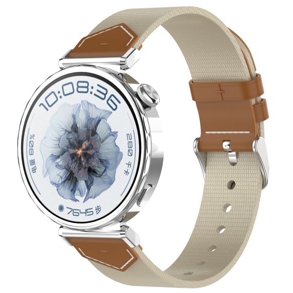 Huawei Watch GT5 kompositrem 18 mm urkomposit nylonflettet rem