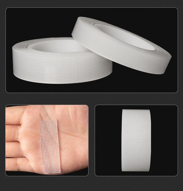 Dobbeltsidig Nano Grip Tape (1mm x 3cm x 5m) - Gjennomsiktig