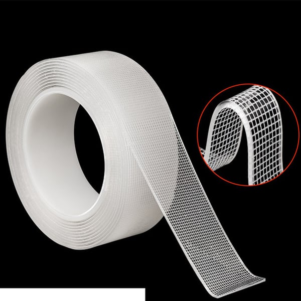 Dobbeltsidig Nano Grip Tape (1mm x 3cm x 5m) - Gjennomsiktig
