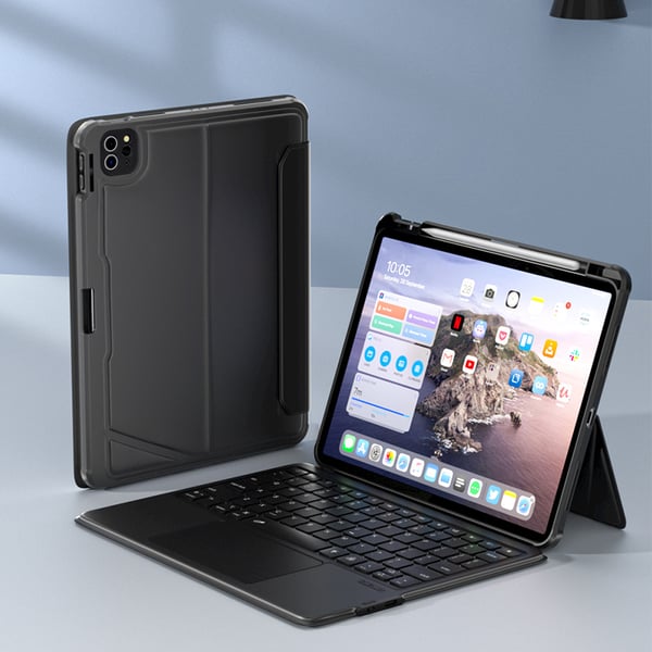 Magnetisk tastaturcover til iPad Pro 11 (2024) - Sort
