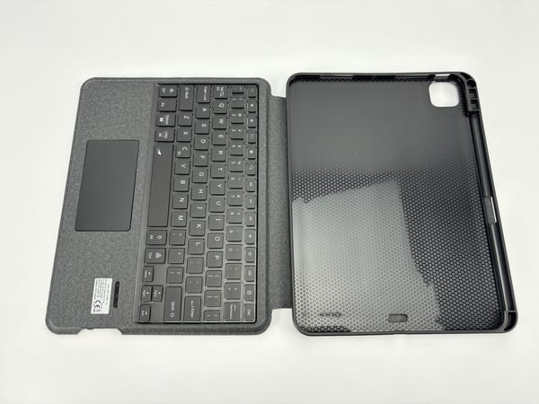 Magnetisk tastaturcover til iPad Pro 11 (2024) - Sort