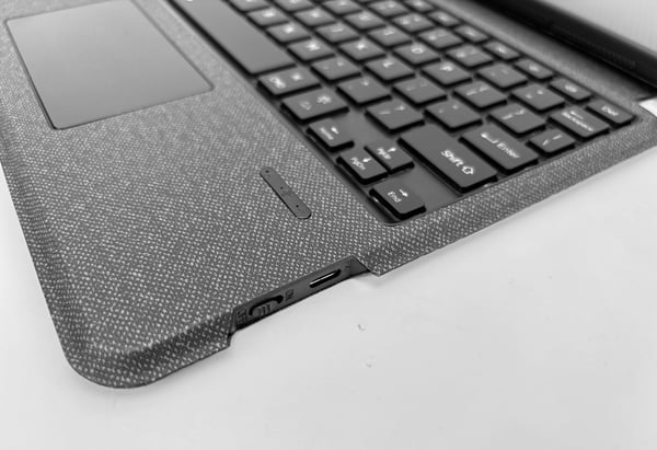Magnetisk tastaturcover til iPad 10. generation 10,9 tommer - Sort