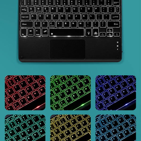 Bluetooth-tastatur og -mus for Samsung Galaxy Tab Samsung Galaxy Tab S6 lite 10.4 inches