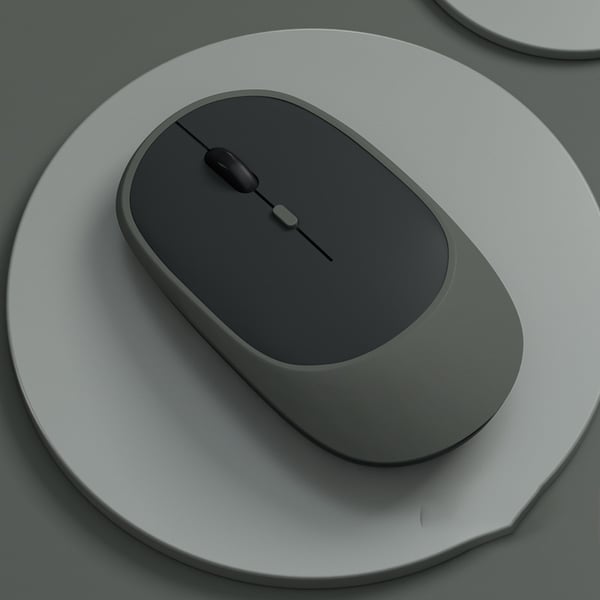 Langaton hiiri - Dual Spliced Mouse / Harmaa