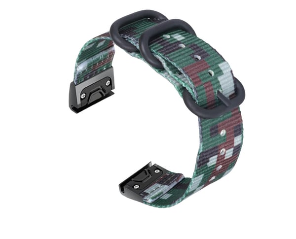 Garmin Quick Release Fenix 5X 6X Tactical Nylon -kellonhihna 20 mm