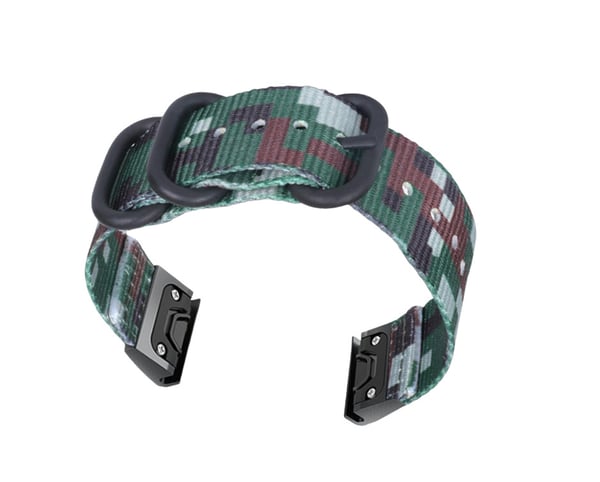 Garmin Quick Release Fenix 5X 6X Tactical Nylon -kellonhihna 20 mm