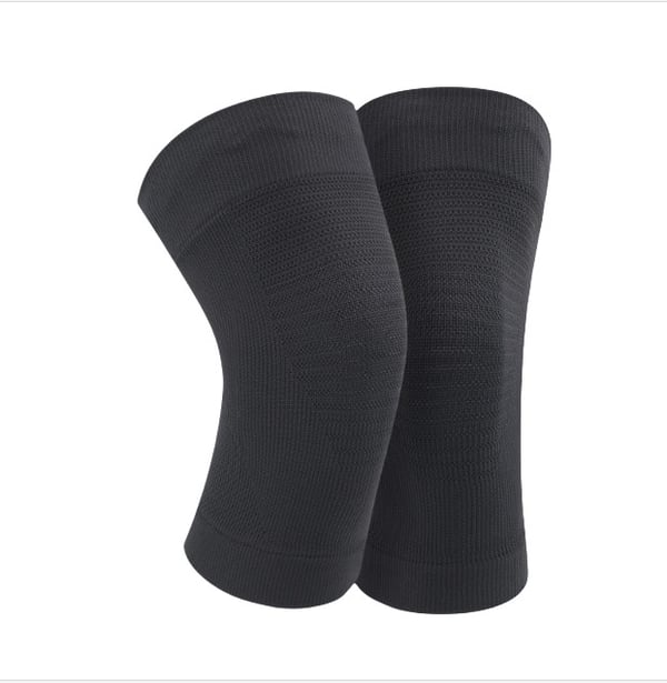 Lämmin polvituki miehille ja naisille - hengittävä ja kevyt Black L/XL