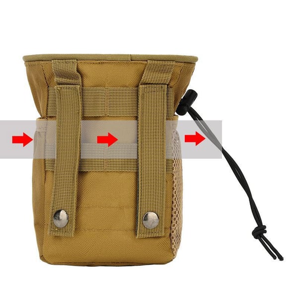 Taktisk Molle-veske, kompakt EDC-arrangør Khaki