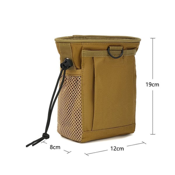 Taktisk Molle-veske, kompakt EDC-arrangør Khaki
