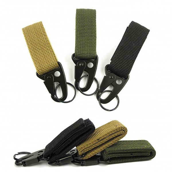 Taktisk nyckelring Black