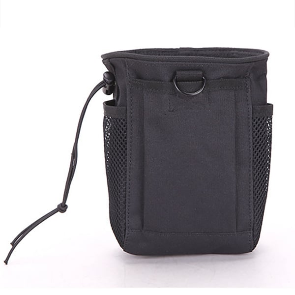 Tactical Dump Pouch: 5.5 Inch Molle Utility Pouch Black Tactical Dump Pouch: 5.5 Inch Molle Utility Pouch Black