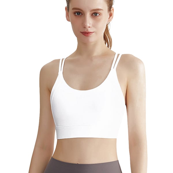 Crisscross Back Yoga Sports BH White M