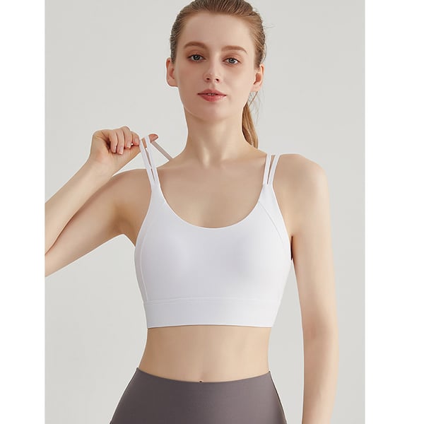 Crisscross Back Yoga Sports BH White M