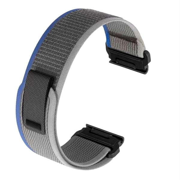 Hurtigutløser nylon klokkereim for Garmin Fenix 8/7X Pro/6X5X965 20 mm