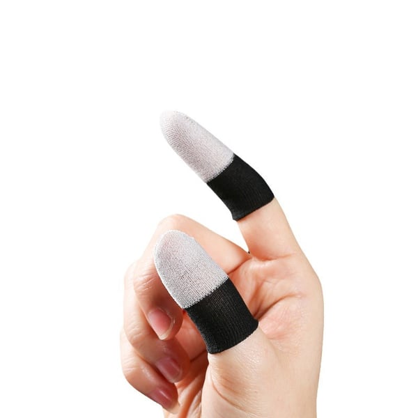 Yosi Fingerspidser - Åndbare Gaming Fingerspidser i Isilke (2 Par)
