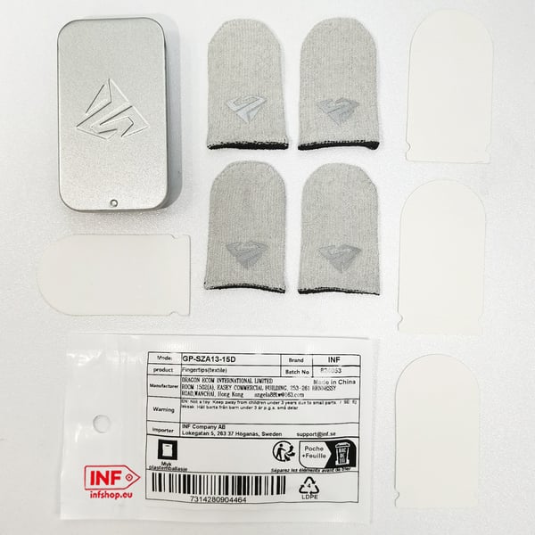 SZ-S02 Fingerbeskyttere til Gaming - 2 par