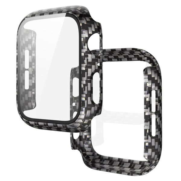 Beskyttende etui til Apple Watch 40mm (serie 4/5/6/SE) – Karbonfiber