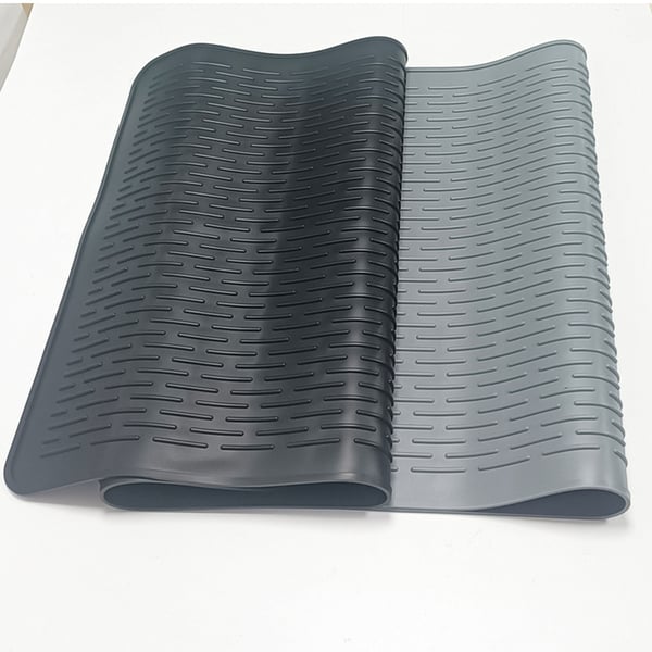 Silikone komfur bordplade dæksel - 28x20 tommer Black