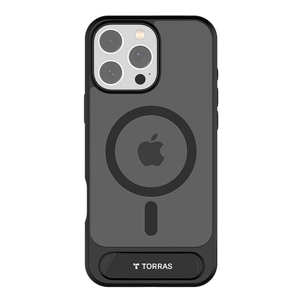 Etui Torras Pstand Series for iPhone 16 ProMax (Czarne)