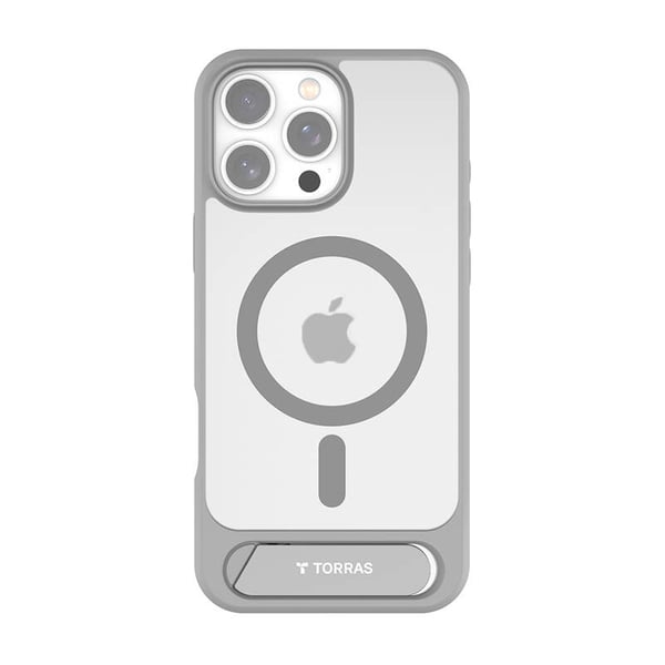 Etui Torras Pstand Series for iPhone 16 ProMax (Szare)