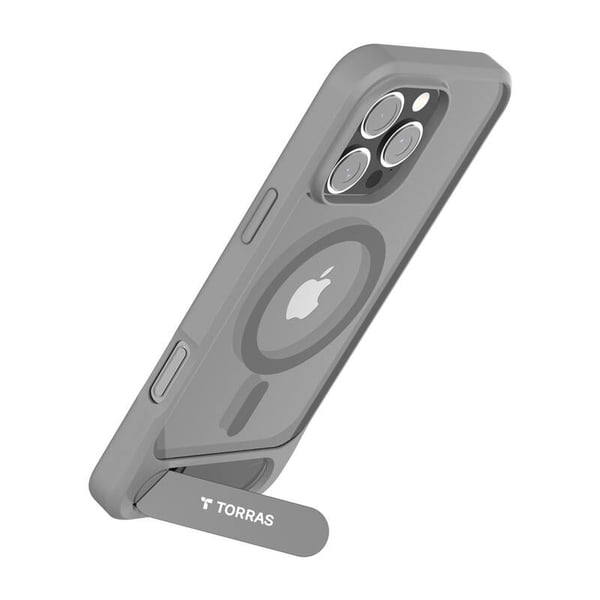 Etui Torras Pstand Series for iPhone 16 ProMax (Szare)