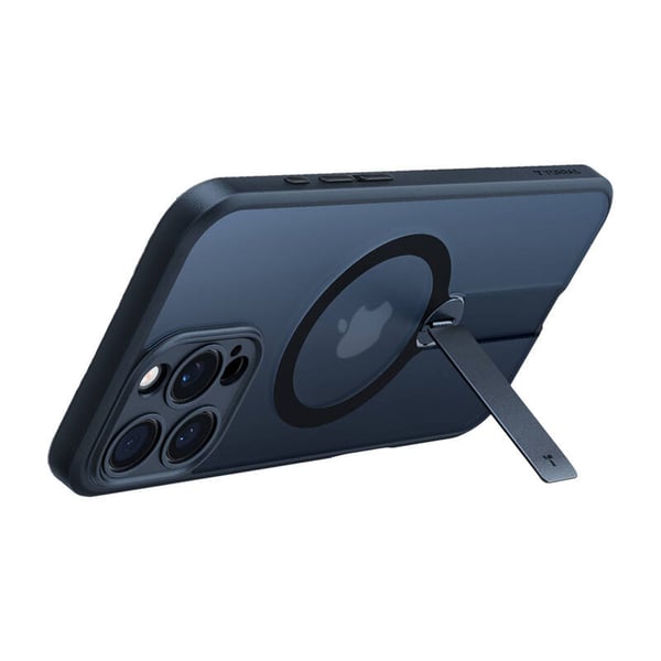 Torras Pstand Spin-deksel til iPhone 16 Pro Max (svart)