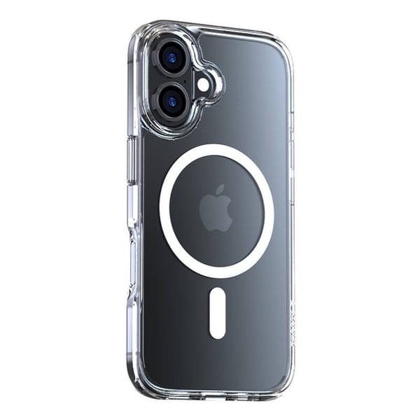 Torras Diamond-Mag Series-deksel til iPhone 16 Plus (gjennomsiktig)