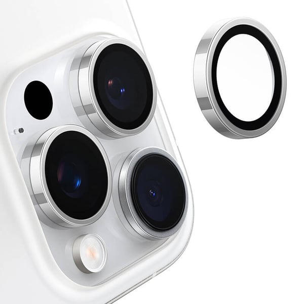 Torras Lensguard kameraglas til iPhone 16 Pro (grå)