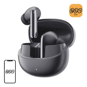 TWS QCY MeloBuds Pro HT08-hodetelefoner, ANC (svarte)