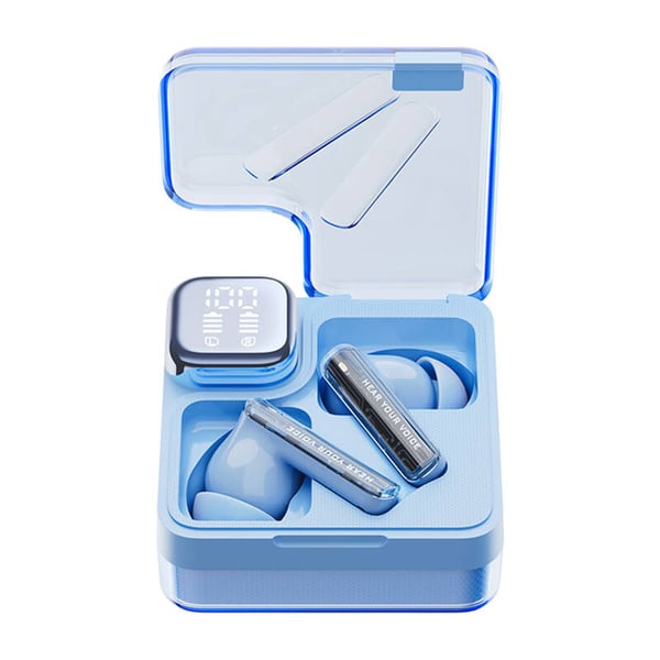 TWS QCY MeloBuds Neo T31-hodetelefoner (blå)