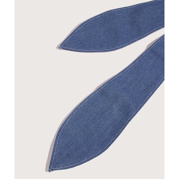 Leveä vyö, jossa rusettisolki Blue