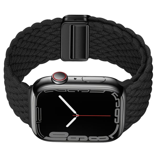 Starlight-nailonkellonhihna Apple Watchille Black S