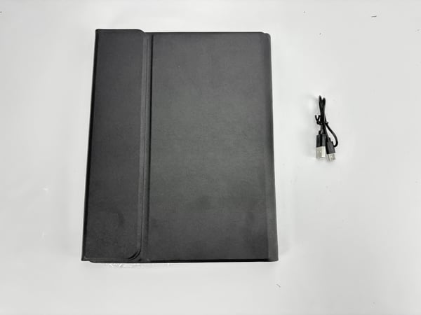 Tablet Keyboard Case for Xiaomi Pad 7/7Pro - Avtakbart trådløst Bluetooth-tastatur, berøringsplate, svart