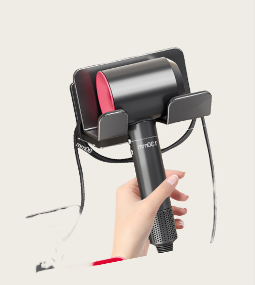 Dyson Hårtørrerholder, Aluminium Vægmontering Grey