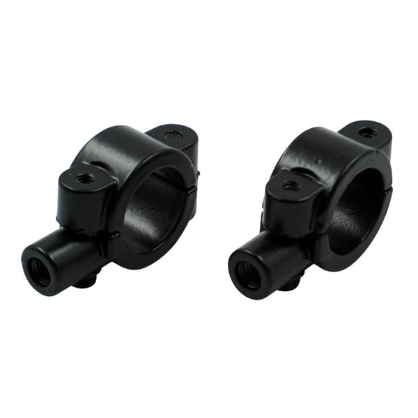 Motorcykel spejlmontering klemme til 25 mm styr (par) M8