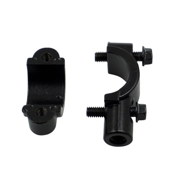 Motorcykel spejlmontering klemme til 25 mm styr (par) M8