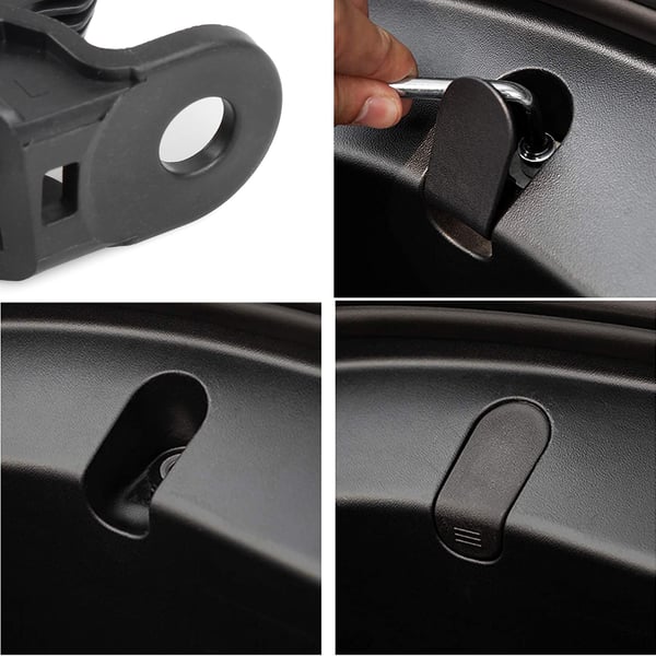 Tesla Model 3 Frunk-krokar (par)