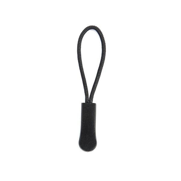 Avtagbare glidelåstrekkere (50 stk) PVC-glidelåsskyvere Black