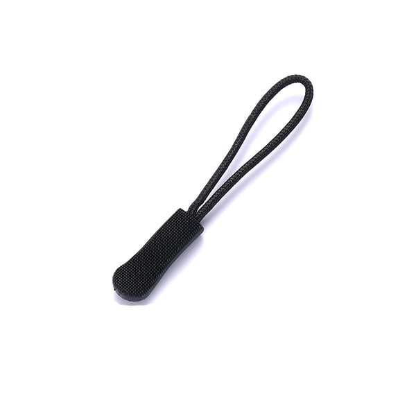 Avtagbare glidelåstrekkere (50 stk) PVC-glidelåsskyvere Black