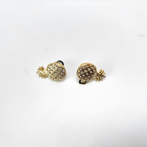 Ananas midjespenne for jeans - 5 par Gold