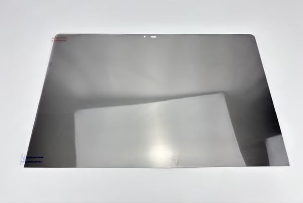 Laptop personvernskjerm i Korea ekte full-lim PET med installasjonskit, svart transparent, kompatibel med MacBook Pro 15.4 2018-2022