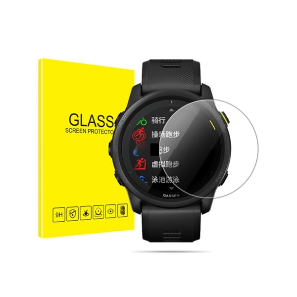 Skjermbeskytter til Garmin Forerunner 945, 2-pakning herdet glass