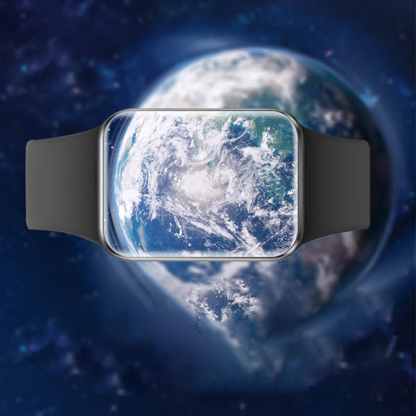3D buet skjermbeskytter for Xiaomi Mi Band 9 Pro - 2-pakning