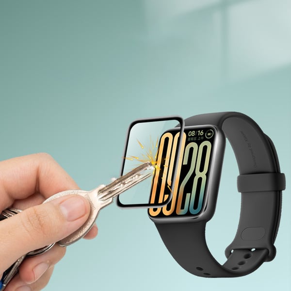 3D buet skjermbeskytter for Xiaomi Mi Band 9 Pro - 2-pakning