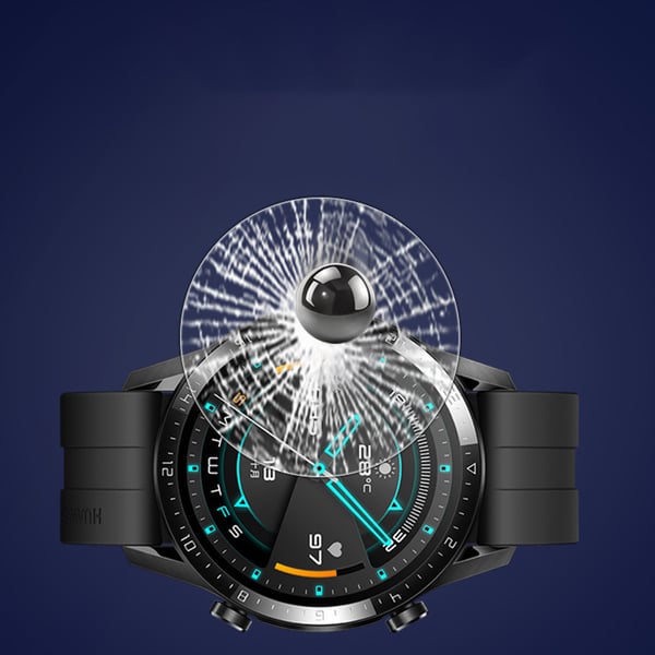 Huawei GT3 46mm näytönsuoja - 2 kpl karkaistua lasia