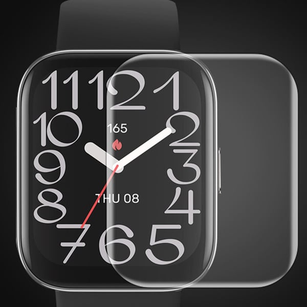3D-kaareva pehmeä näytönsuoja Amazfit Bip 5 Unitylle