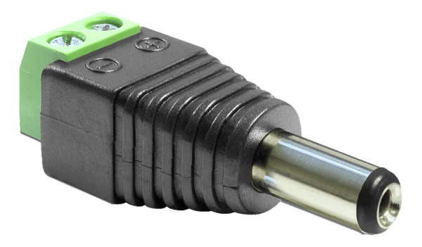 Adapter DC 5.5 x 2.5 mm male > Terminal Block 2 pin